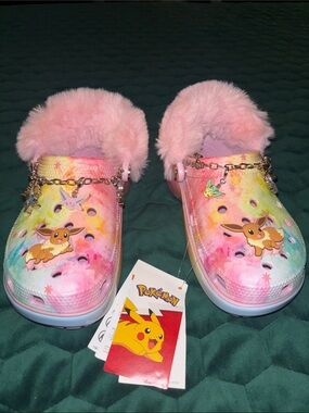 Eevee Pokemon Crocs Limited Edition
